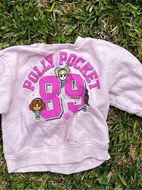Polly Pocket Pink Graphic Sweatshirt - Girls' 89 Design